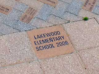 Lakewood Monogrammed Brick